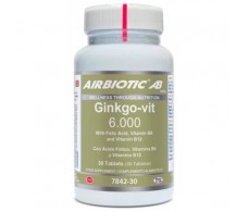 Airbiotic Lamberts Ginkgo Bonés 6.000 comprimidos de 30 vit