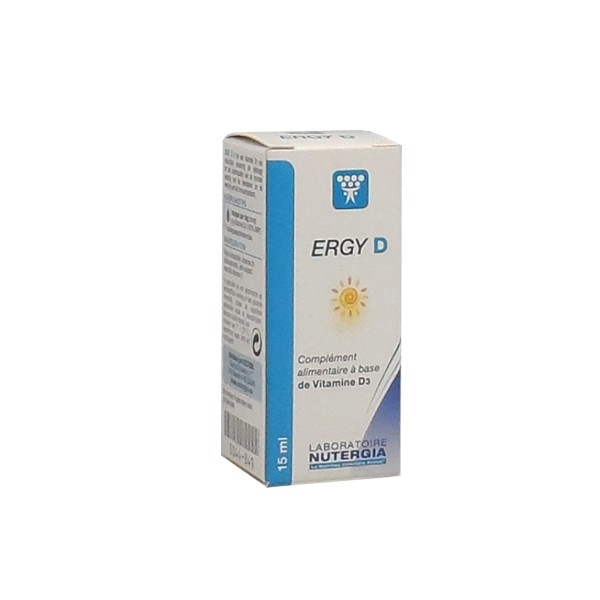 Nutergia Ergy D 15ml - FARMACIA INTERNACIONAL