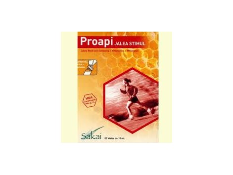 Sakai Proapi Jalea Real Stimul con ginseng 20amp.