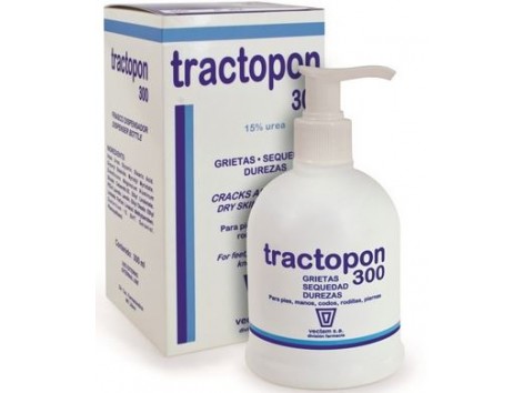 Vectem Tractopon 15% Urea-Creme Feuchtigkeitscreme 300ml. 