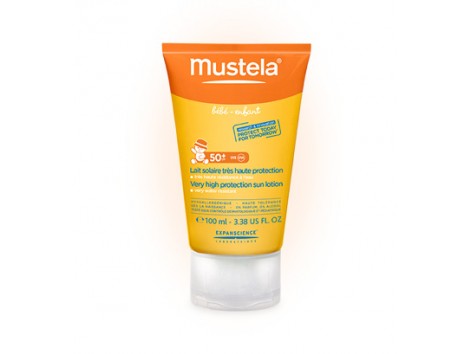 Mustela Sun Cream very high protection SPF50 + Face & Body. 100ml Babies and Children. 