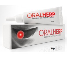 Oralherp contra lesiones de herpes labial 6 gramos. 