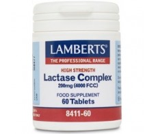 Lamberts Complejo Lactasa 200mg 60 comprimidos