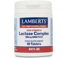 Lamberts lactase Complex 200mg 60 comprimidos 