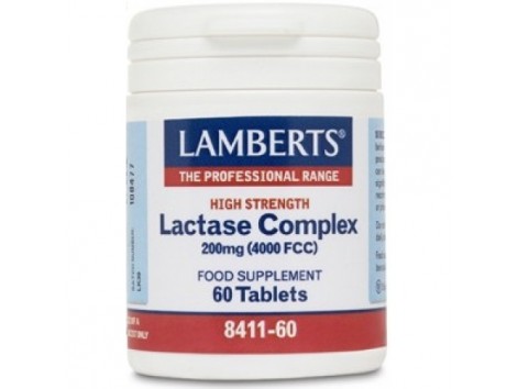Lamberts Complejo Lactasa 200mg 60 comprimidos