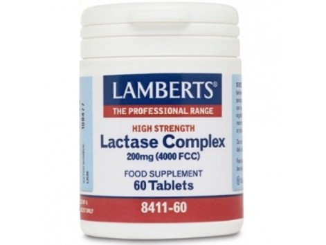 Lamberts lactase Complex 200mg 60 comprimidos 