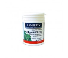 Lamberts Gingko Biloba 6000mg 30 comprimidos 