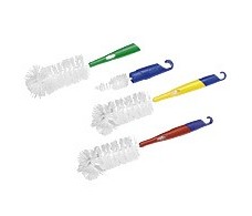 NUK brush for cleaning bottles and teats. "2 in 1"