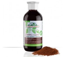 Corpore Sano Champú a la Henna, Catechu y Limnanthes Alba 300ml. Cabellos Castaños