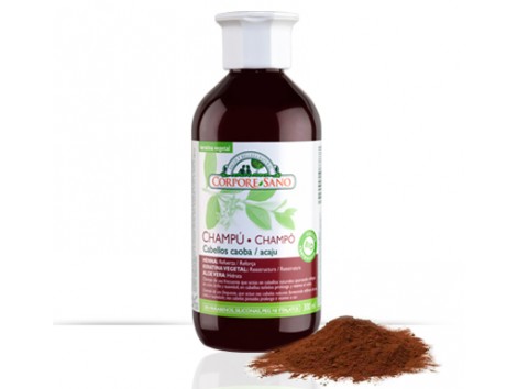 Corpore Sano Champú a la Henna, Sándalo y Limnanthes Alba 300ml. Cabellos Caoba