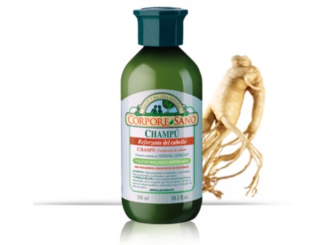 Copore Sano Champú Reforzante ginseng, eleuterococo y ginkgo 300ml