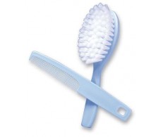 Brush and comb WHITE Suavinex