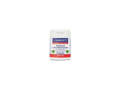 Lamberts Theanin Complex und Zitronenmelisse 60 Tabletten 
