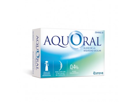 Esteve AQUORAL ® Augentropfen 20 Schoten 