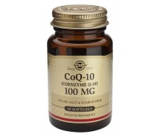 Solgar Coenzyme Q10 100mg. 30 soft gelatin capsules 