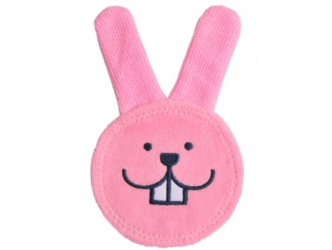 MAM Oral Care Rabbit Pink Clean baby's mouth area