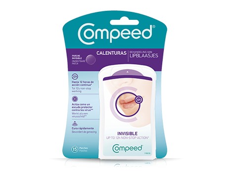 Compeed Parches Calenturas para labios con Herpes 