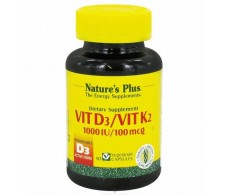 Além disso, a vitamina D3 vitamina K2 90 cápsulas da Natureza