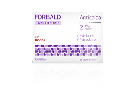Interpharma Forbald Capilar Forte Anticaida 60 cápsulas