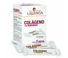 Ana Maria Lajusticia Collagene Magnesium Strawberry Flavour 20 Sticks