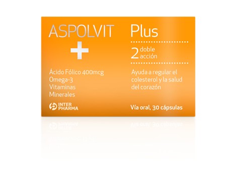 Interpharma Aspolvit Plus 30 Capsules Interpharma Aspolvit Plus 30 Capsules