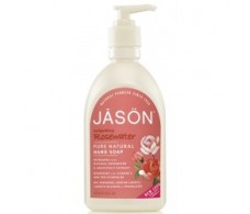 Jason Satin Seife Handseife Rosenwasser 473 ml