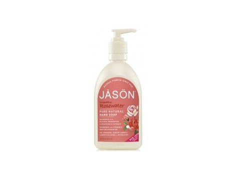 Jason Satin Soap hand soap rose water 473 ml