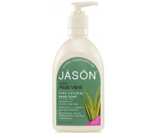 Jason Satin Soap hand soap aloe vera 500ml water