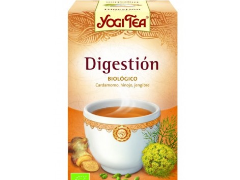 Yogi Tea Digestão (Mistura de extratos) 17 pacotes