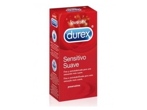 Durex Sensitivo Suave 12 unidades fino y suave