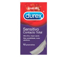 Durex Sensitivo Preservativos Contacto Total 12 unidades (Sensi-