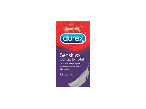 Durex Sensitivo Preservativos Contacto Total 12 unidades (Sensi-