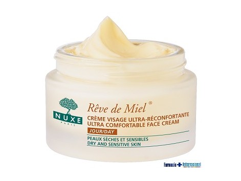 Nuxe Reve de Miel Cream 50ml ultra-comforting face. Nuxe Reve de Miel Cream 50ml ultra-comforting face.