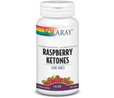 Raspberry Ketones 100mg Solaray 30 Cápsulas