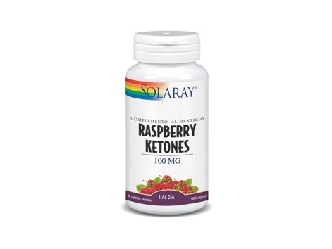 Raspberry Ketones 100mg Solaray 30 Capsules