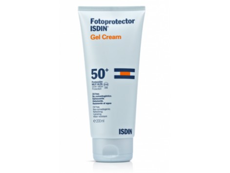 ISDIN corpo protetor solar FPS 50 + Gel Creme 200ml. light Touch