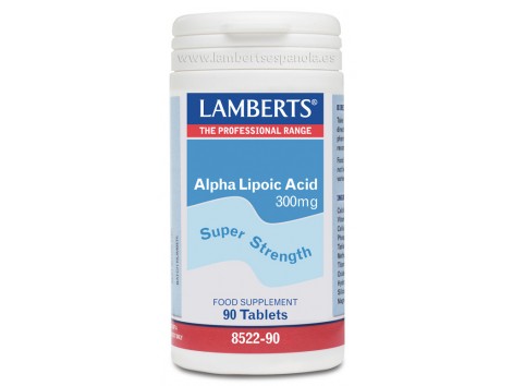 Lamberts Ácido Alfa Lipóico 250mg. 90 comprimidos. Lamberts