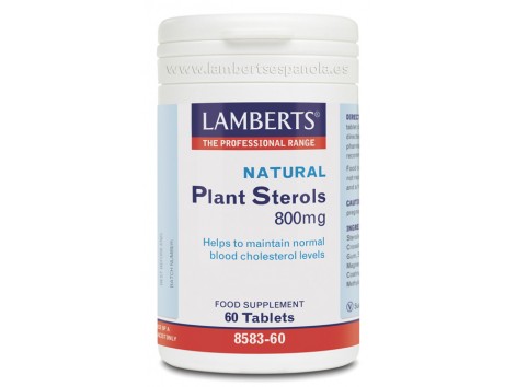 Lamberts Plant Sterols 800mg. 60 tablets. Lamberts