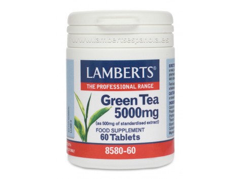 Lamberts Chá verde - Chá Verde 5000 mg. 60 comprimidos