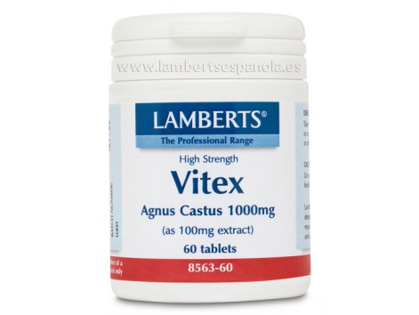 Lamberts Vitex Agnus-Cactus 1000 mg 60 tablets.