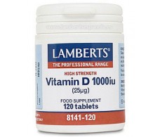 Lamberts Vitamin D 1000 IU (25 mcg) 120 capsules