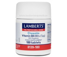 Lamberts Vitamina D3 280 UI  180 comprimidos masticables