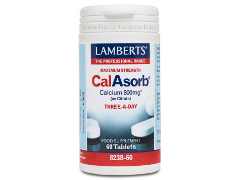 Lamberts CalAsorb (calcium as citrate) 60 tablets