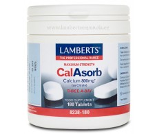 Lamberts CalAsorb (calcio como citrato) 180 comprimidos