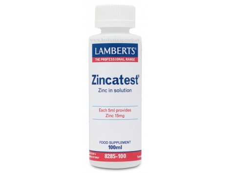 Lamberts Zincatest 100ml.