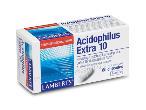 Lamberts Acidophilus 60 caps 10 extra.