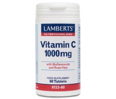 Lamberts Vitamina C 1000 mg 60 comprimidos de libertação prolongada.