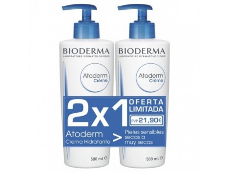 Atoderm Bioderma Sensitive Skin Moisturizer Offer 2 X 1.