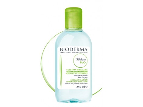 Bioderma Sebium agua micelar para piel grasa 250 ml.