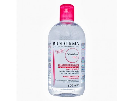 Bioderma Sensibio H2O Solucion micelar 500 ml. Piel sensible.